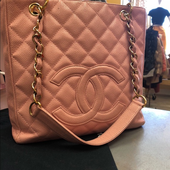 Chanel Pink Petite Shopper Tote - Picture 6 of 8